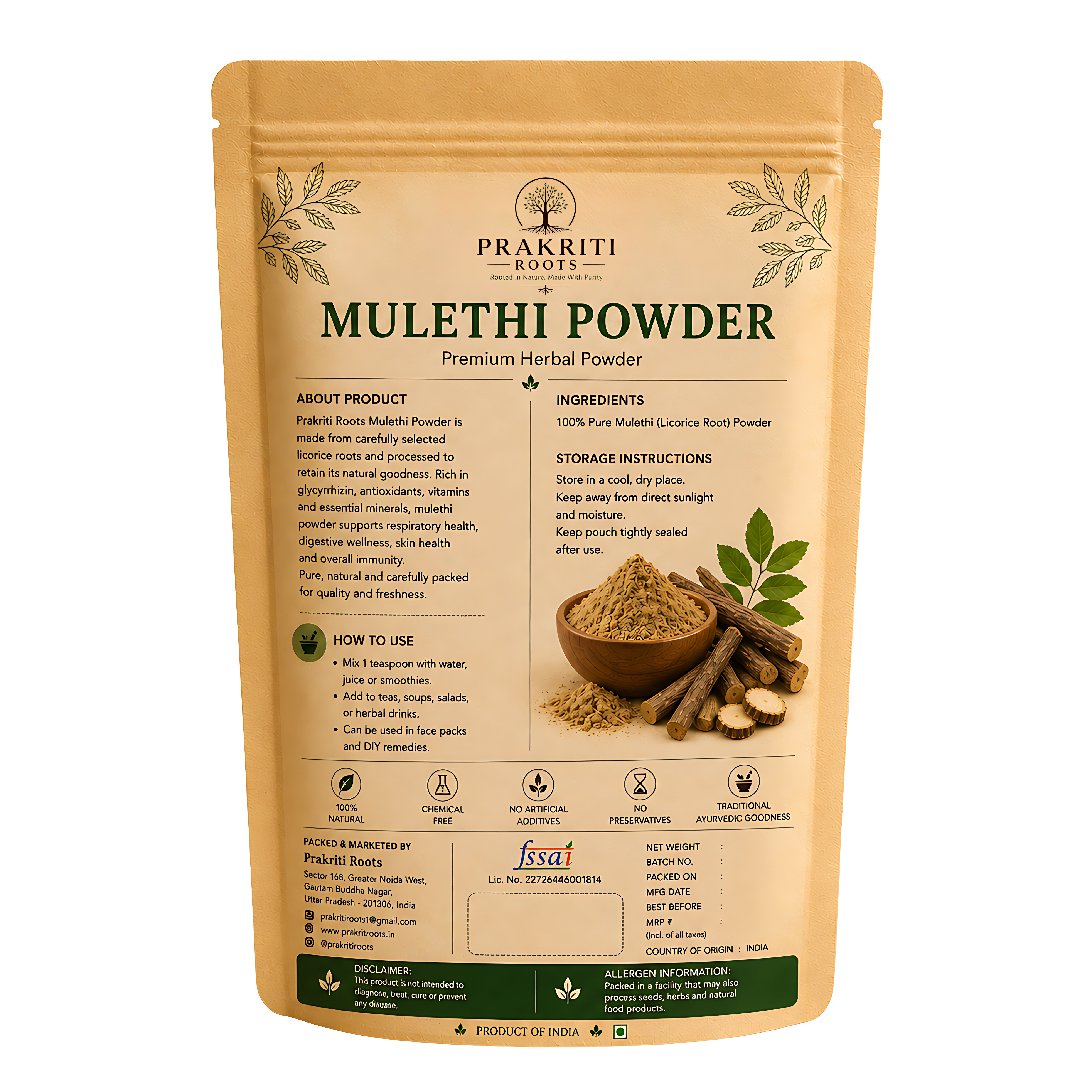 Herbal Mulethi Powder