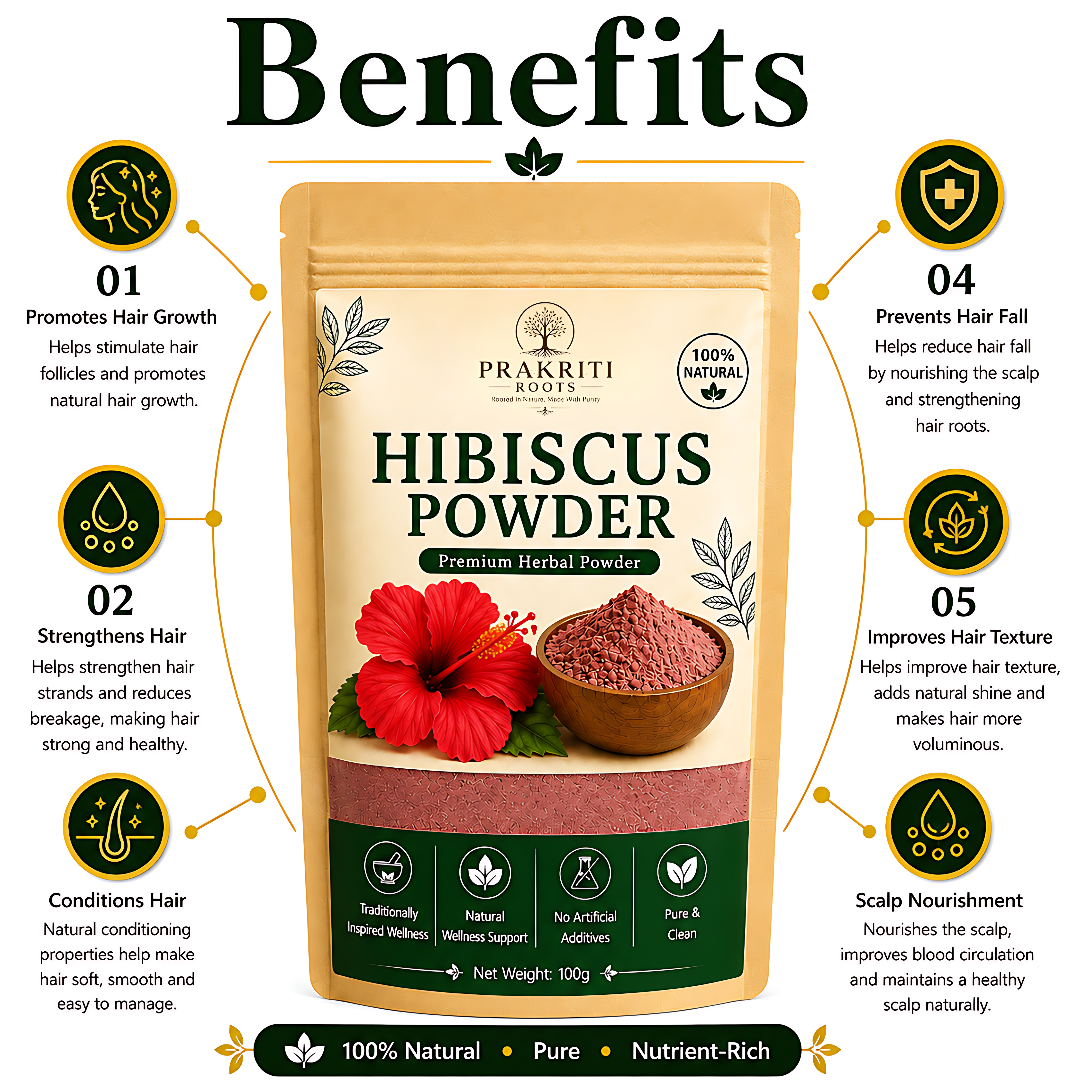 Herbal Hibiscus Powder