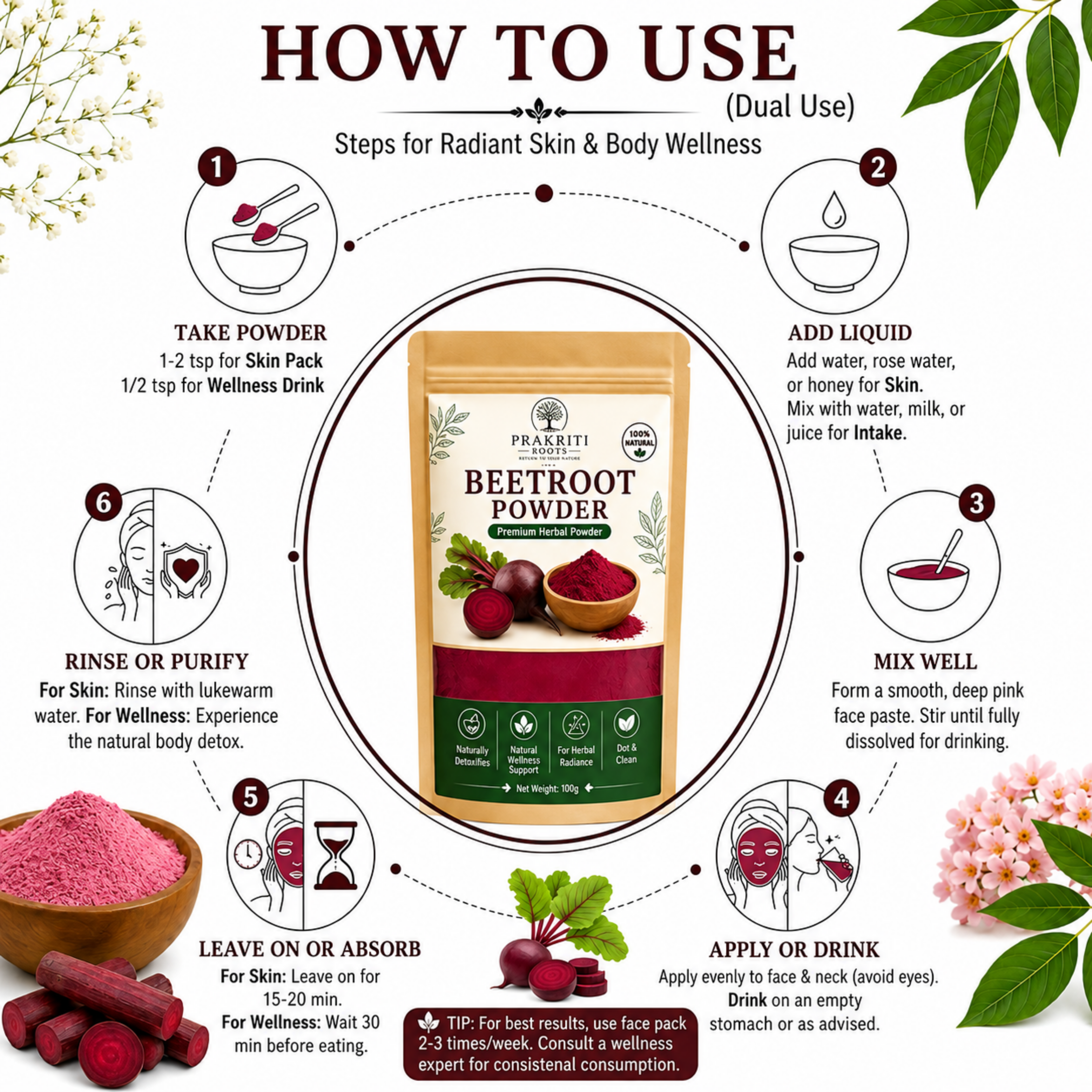Herbal Beetroot Powder