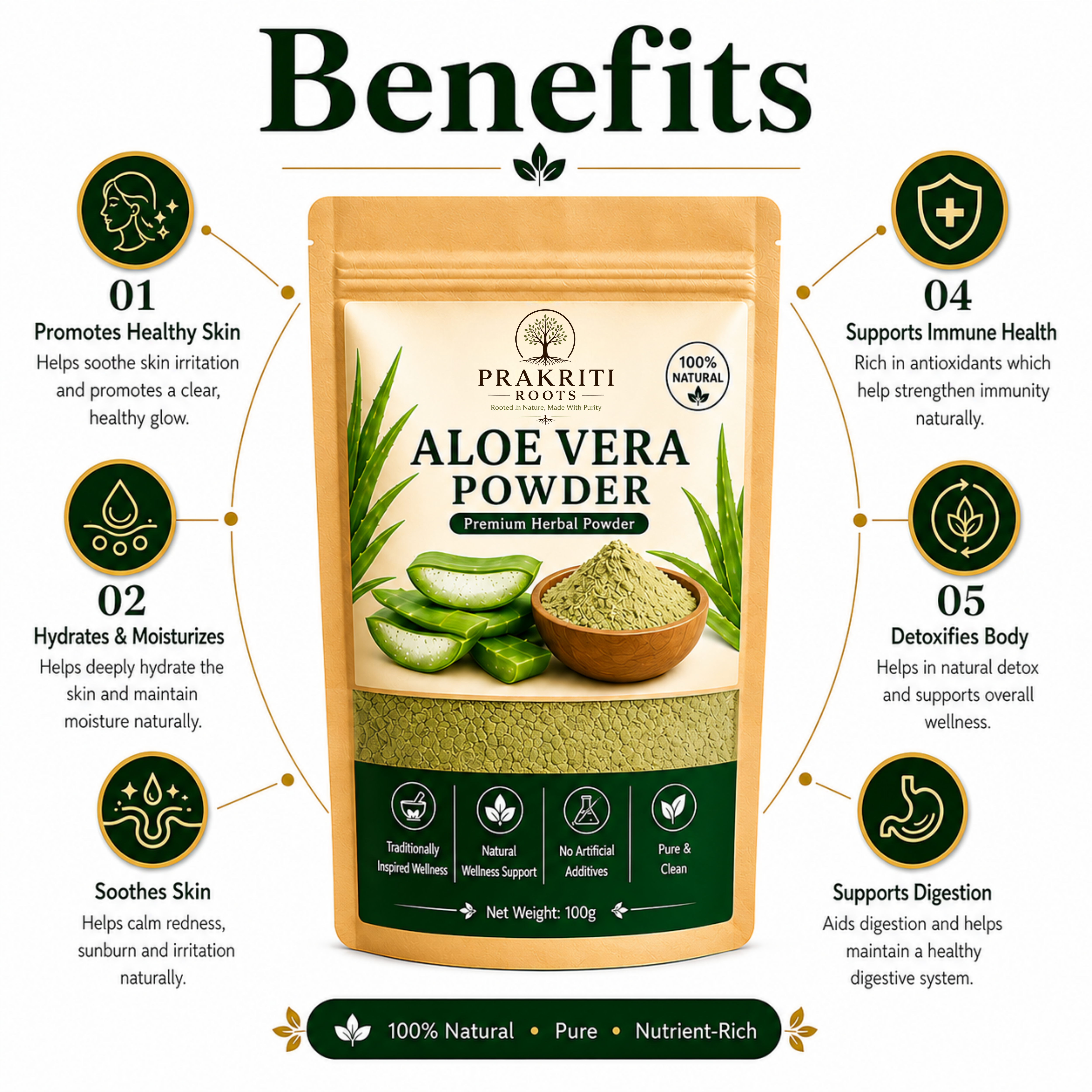 Herbal Aloe Vera Powder