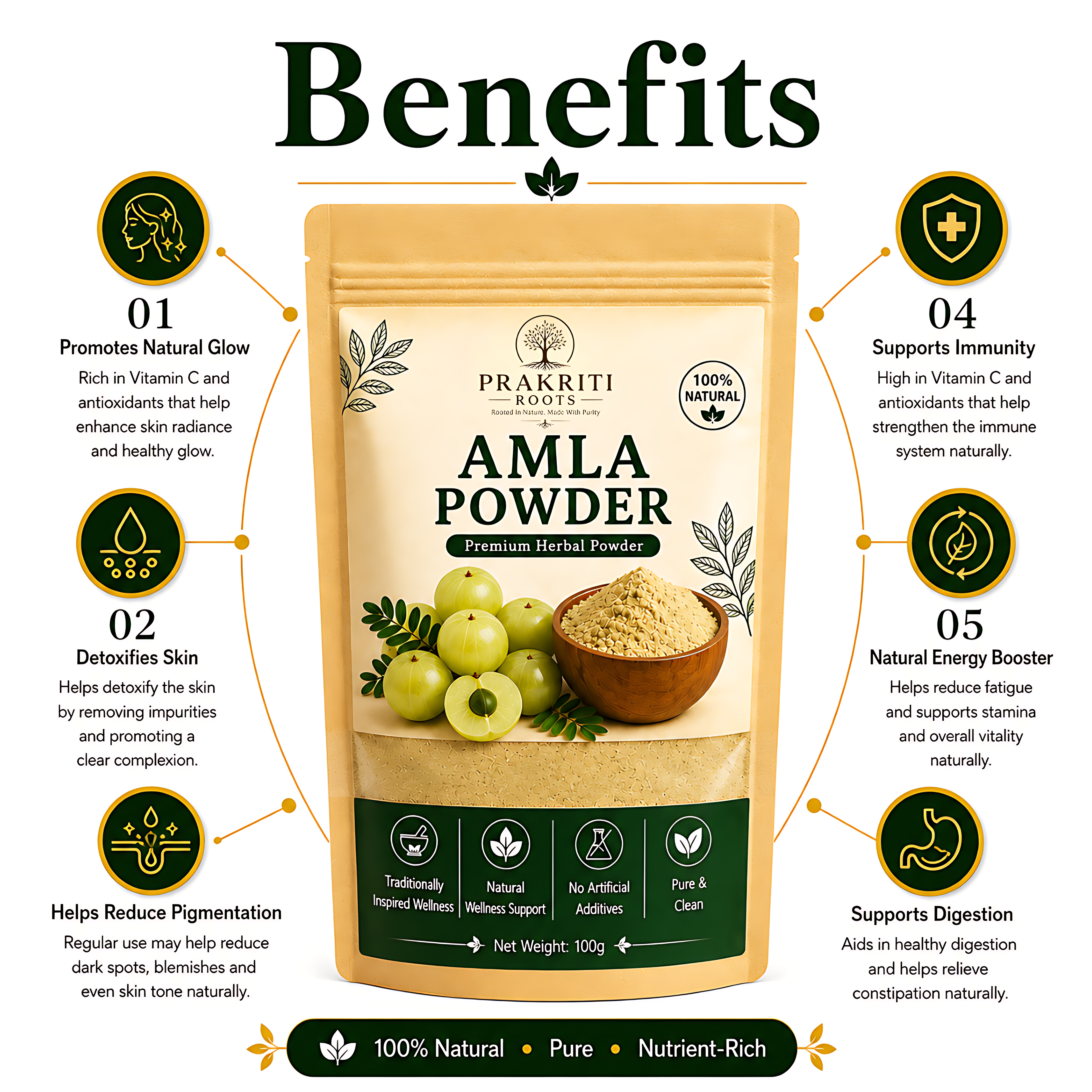 Herbal Amla Powder