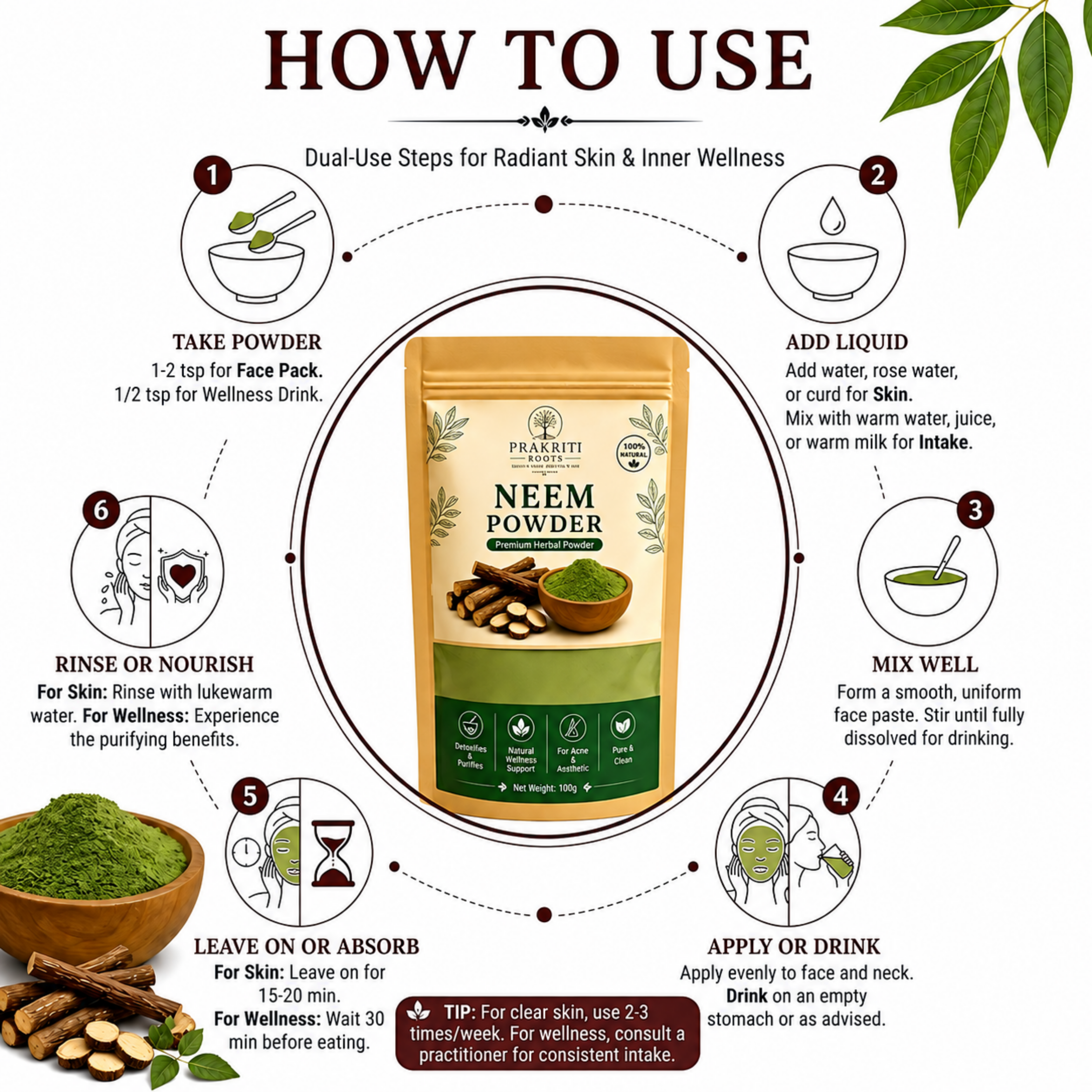 Herbal Neem Powder