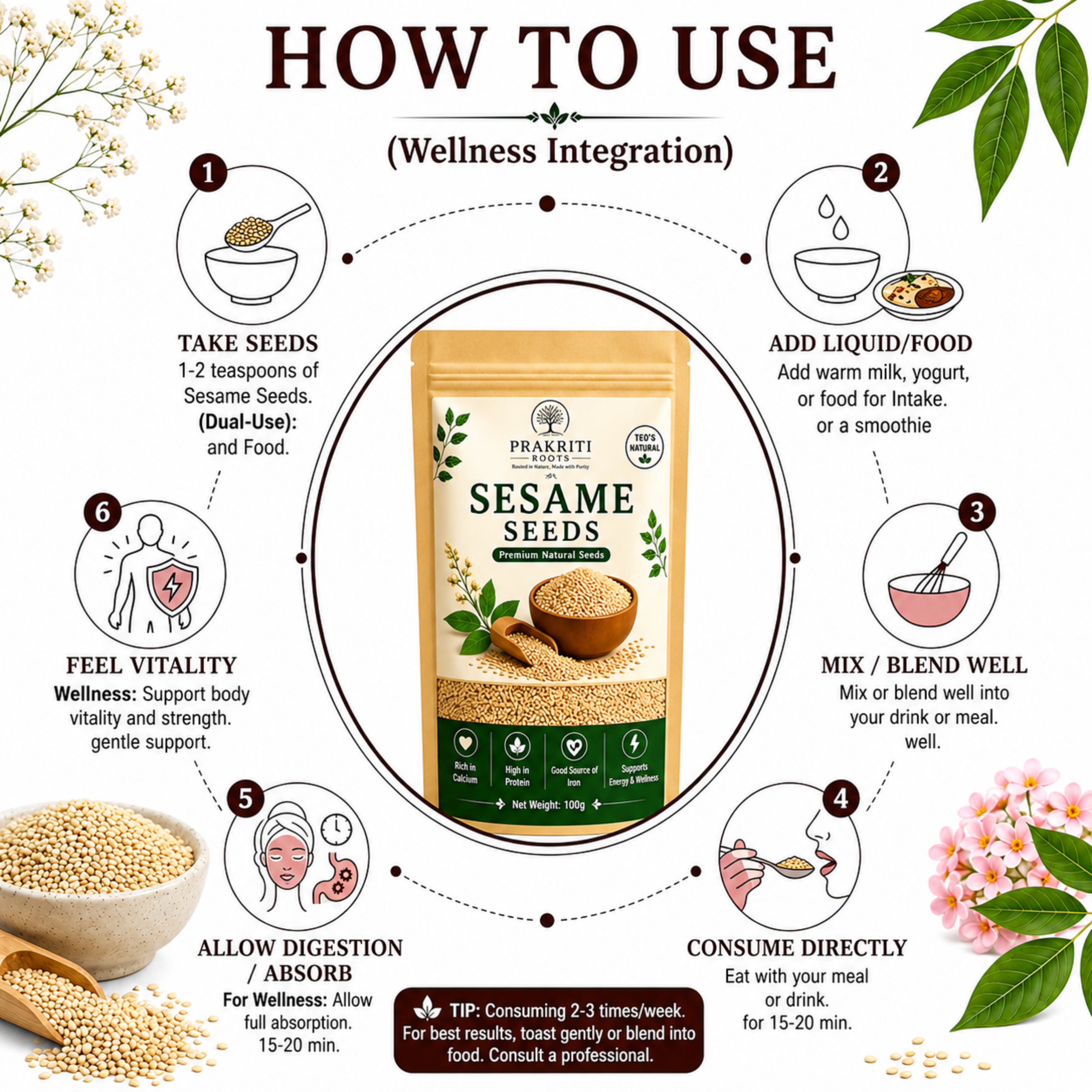 Natural Sesame Seeds