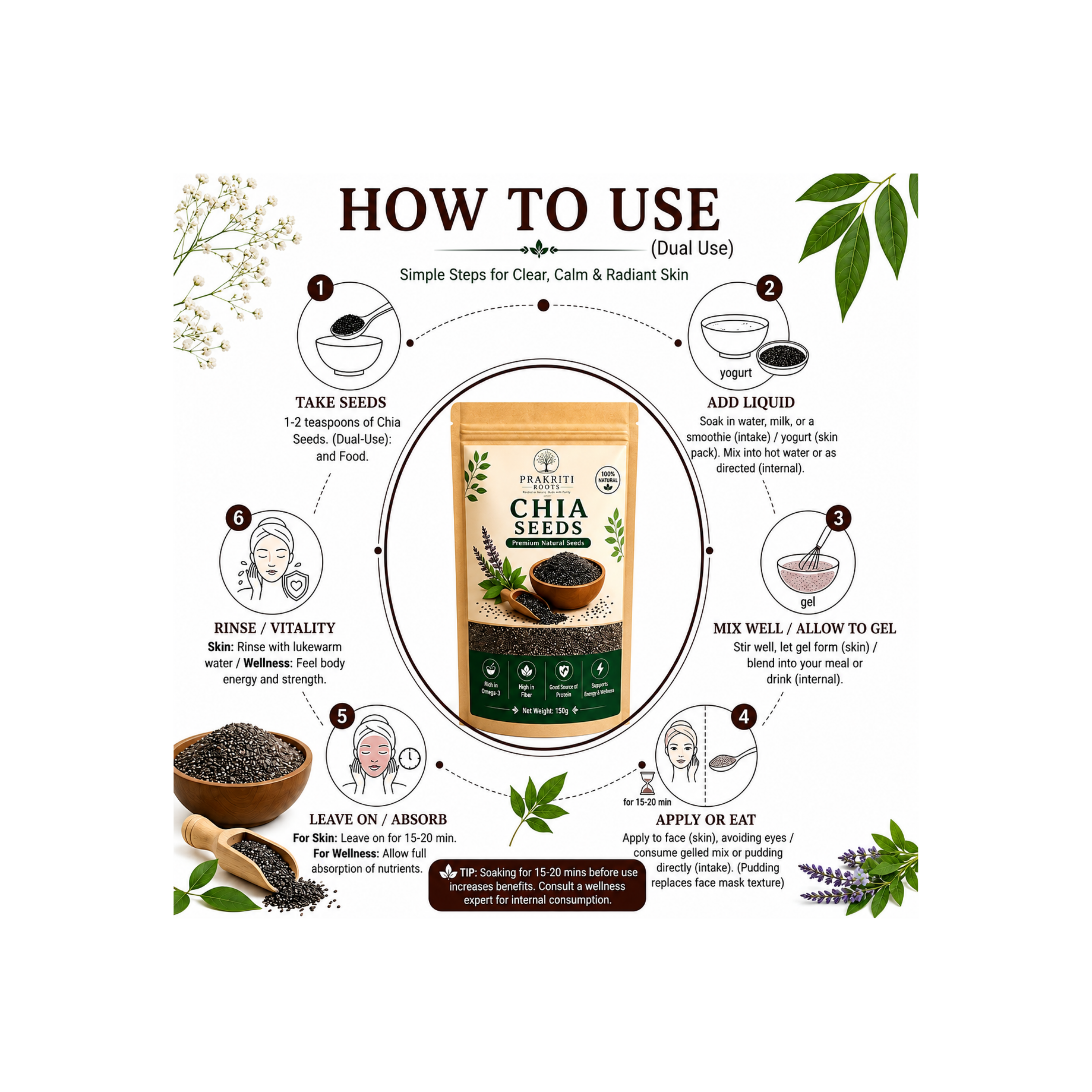 Natural Chia Seeds