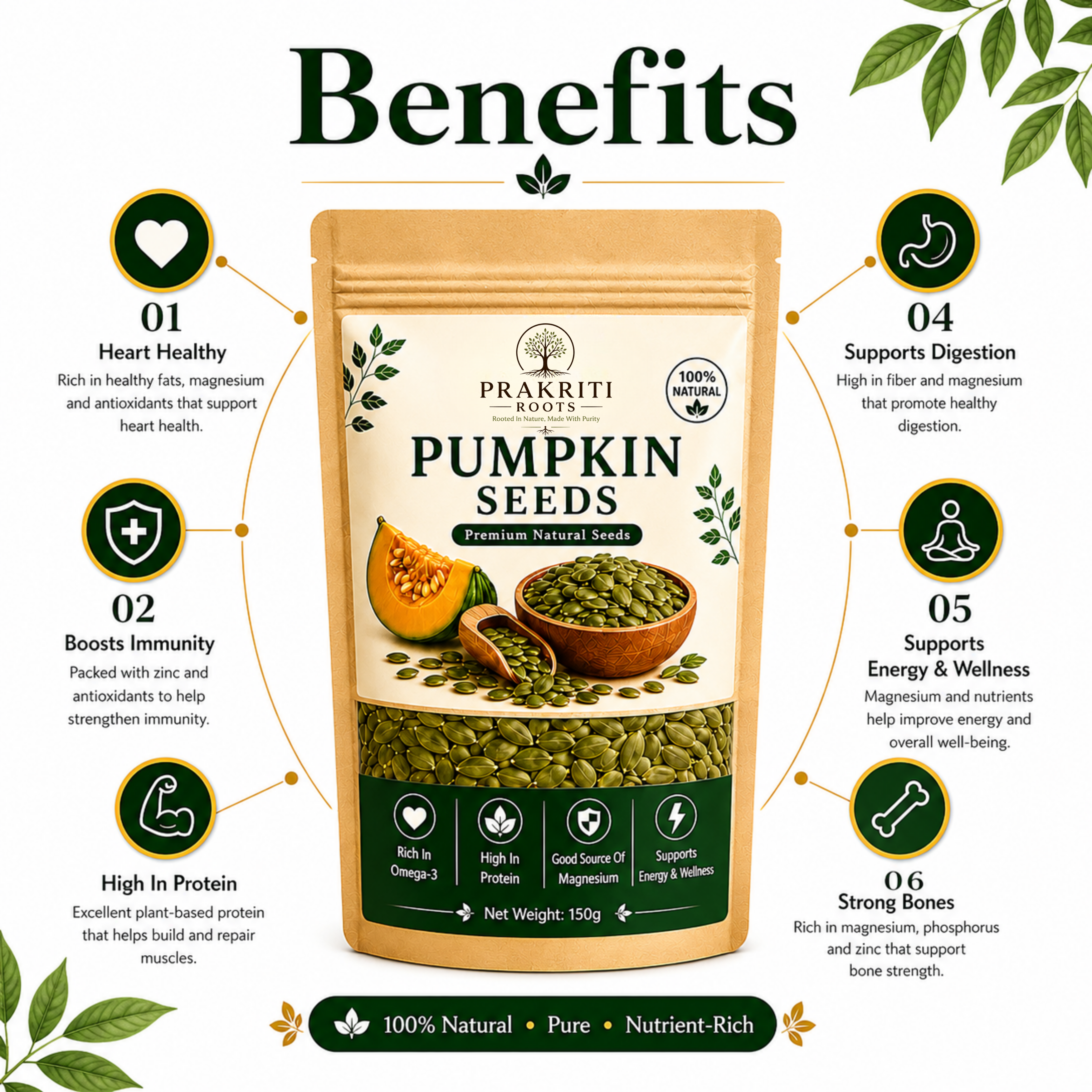 Natural Pumpkin Seeds