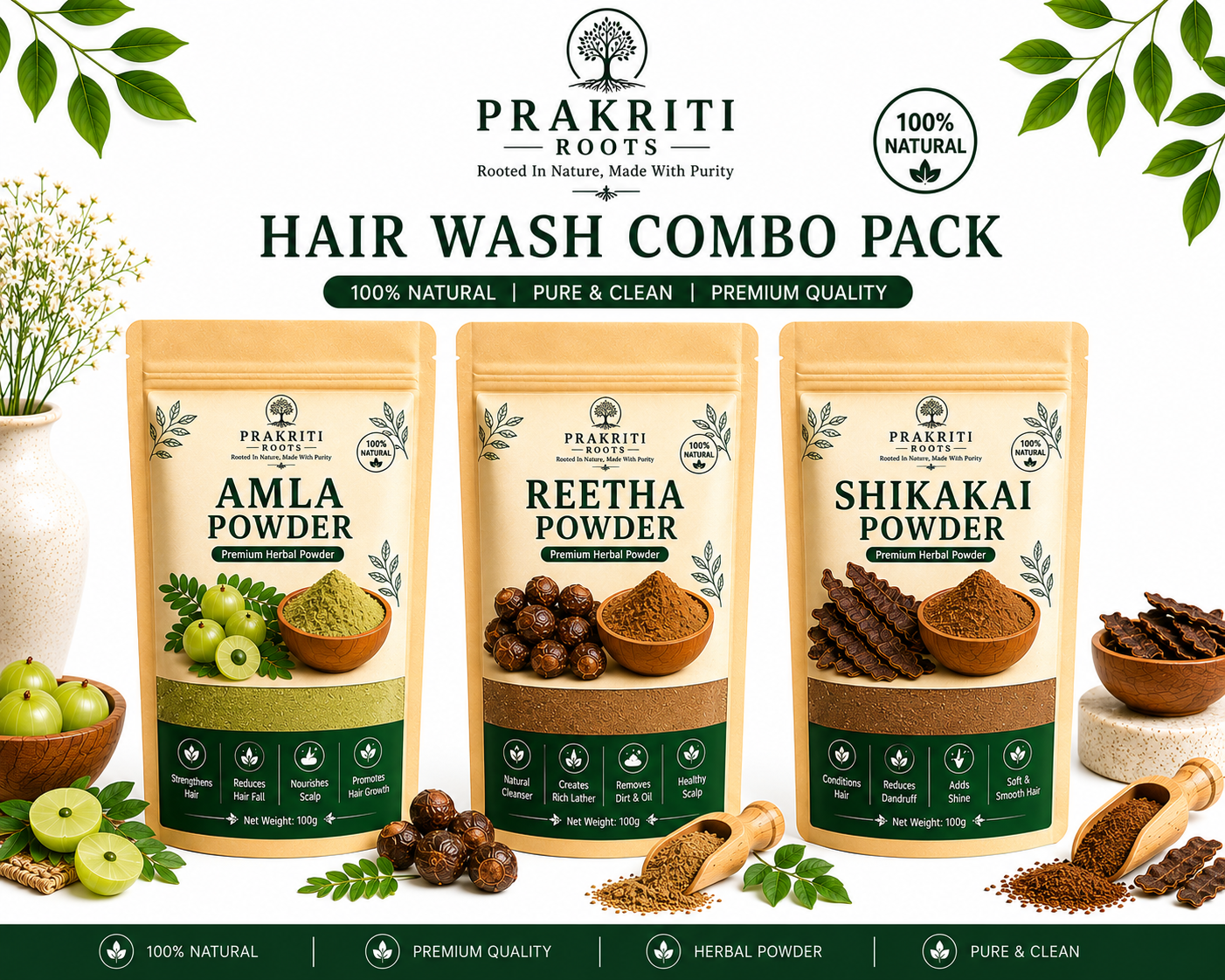 Hair Wash Combo